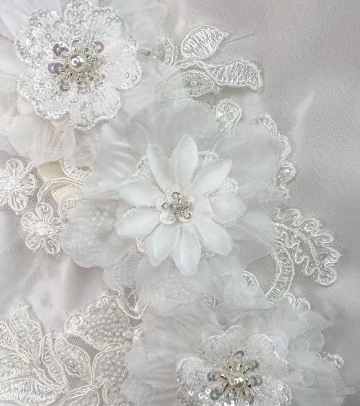 Svatební podvazek GERBERA